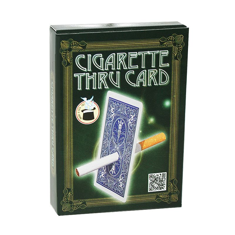 Cigarette Through Card - Bicycle