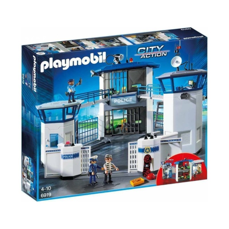 Playmobil City Action: Αρχηγείο Αστυνομίας Και Φυλακή Ασφαλείας (6919)