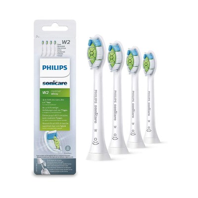 Philips Ανταλλακτικές Κεφαλές Sonicare Optimal White HX6064/10 - 4 τεμ.